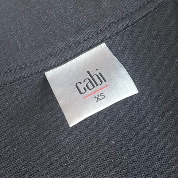 Cabi Black Striped Jacket Size XS - Picture 3 of 4